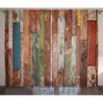 Gordijn Rustiek I (set van 2) polyester - meerdere kleuren - 140 x 175 cm