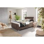 Letto boxspring Talea Ciniglia TBS: 4 marrone nocciola - 120 x 200cm - H2