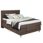 Letto boxspring Talea Ciniglia TBS: 4 marrone nocciola - 90 x 200cm - H2