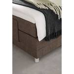 Letto boxspring Talea Ciniglia TBS: 4 marrone nocciola - 90 x 200cm - H2