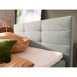 Boxspring Matea Chenille TBS: 69 Agaat grijs - 90 x 200cm