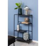 Scaffale Zap I Nero - Materiale a base lignea - Metallo - 72 x 114 x 32 cm