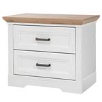 Table de chevet Mysen Imitation pin blanc