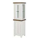 Armoire midi Balignton Pin massif - Blanc