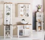 Armoire midi Balignton Pin massif - Blanc