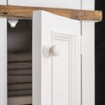 Armoire midi Balignton Pin massif - Blanc