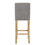 Chaises de bar Nello - Lot de 2 Gris