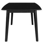 Table HANCK Plaqué bois - Chêne noir - Sans fonction