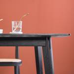 Table HANCK Plaqué bois - Chêne noir - Sans fonction