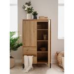 Highboard Brochet eikenhouten look/zwart