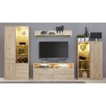 Tv-meubel Echo incl. verlichting - Artisan eikenhouten look