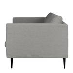 3-Sitzer Sofa Kayena Webstoff Inas: Platin - Schwarz