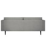 3-Sitzer Sofa Kayena Webstoff Inas: Platin - Schwarz