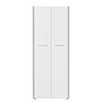 Armoire de bureau GW-Pasadena Blanc / Graphite - Hauteur : 196 cm