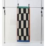 Laagpolig vloerkleed Bings L. Check Mate scheerwol - meerdere kleuren - 60 x 60 cm