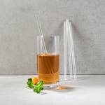 Glastrinkhalm LONG DRINK I (5-teilig) Klarglas - Transparent