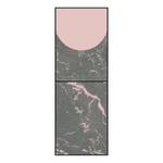 Fotobehang Medium vlies - roze/grijs
