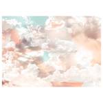 Fotomurale Mellow Clouds Tessuto non tessuto - Rosa / Blu