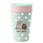 Thermobecher Iso To Go Have a Break Kunststoff - Organic Turquoise Pusheen