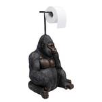 Toilettenpapierhalter Sitting Monkey Polyresin - Schwarz