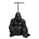 Toilettenpapierhalter Sitting Monkey Polyresin - Schwarz