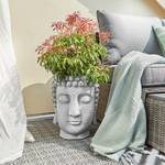 Pot de fleur BUDDHA Polyester - Gris