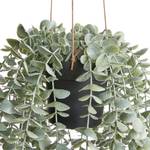 Kunst-hangplant FLORISTA Eucalyptus XL polyester PVC/ijzer - lichtgroen