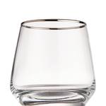 Trinkglas TOUCH OF SILVER (6er-Set) Klarglas - Transparent