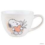 Tasse PEANUTS Snoopy Herz Steingut - Bunt