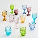 Drinkglas VICTORIAN transparant glas - Turquoise