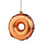 Décoration de Noël HANG ON Donut Marron - 10 x 10 x 4 cm