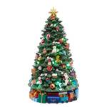 Spieluhr X-Mas XL Weihnachtsbaum Aluminium / Polyester - Grün