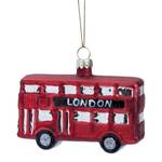 Baumhänger HANG ON London Bus Klarglas - Rot