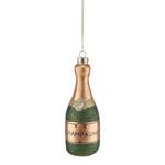 Baumhänger HANG ON Ornament Champagner Klarglas - Grün
