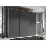 Zweefdeurkast Sinfonie Plus type A Grafiet - 298 x 240 cm - Basic - Zilver