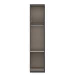 Armoire à portes battantes KiYDOO II Gris métallisé - 47 x 197 cm