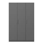 Armoire à portes battantes KiYDOO V Gris métallisé - 136 x 197 cm