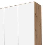 Armoire Mainz Blanc alpin / Imitation chêne Artisan - Largeur : 271 cm - Sans portes miroir