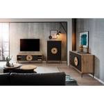 Sideboard Looks Schwarz / Eiche Dekor