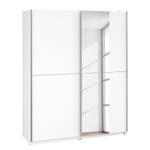 Armoire à portes coulissantes Stykes III blanc