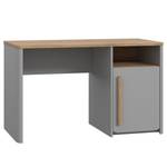 Bureau Twyford grijs/walnotenhouten look