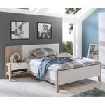 Letto singolo Thurles Bianco / Effetto rovere Sonoma