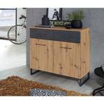 Kast Tampa II Eikenhoutlook Artisan/Antracietkleurig