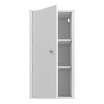 Armoire suspendue Kavala Blanc