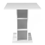 Table Pannawonica Panneau aggloméré enduit - 70 x 110 cm - Blanc