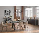 Sideboard Kobe II Schwarz / Beton Dekor