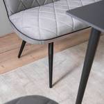 Banquette Yamuna Microfibre / Fer - Gris / Noir