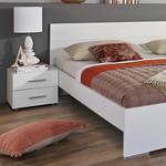 Beddenset Lorca hoogglans wit/alpinewit - 160 x 200cm