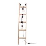 Stehleuchte Ladder Eisen / Eukalyptus massiv - 3-flammig