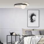 LED-plafondlamp Atlanta polycarbonaat / staal - 1 lichtbron